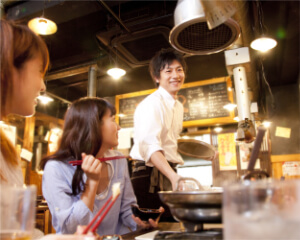 飲食事業の様子